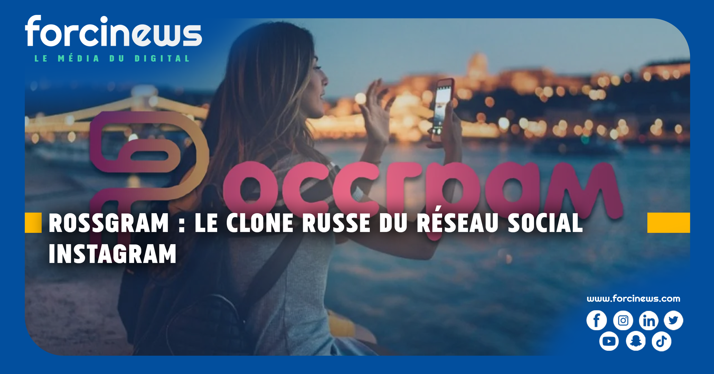 Rossgram : Le Clone Russe du Réseau Social Instagram | Forcinews