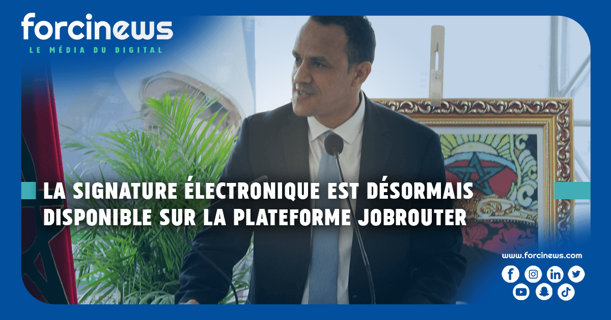 La Signature Électronique est désormais disponible sur la plateforme JobRouter suite à la signature de convention de partenariat entre BPM24 et Barid Media.